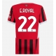 AC Milan Emerson Royal #22 Replike Domaci Dres za Ženska 2024-25 Kratak Rukav